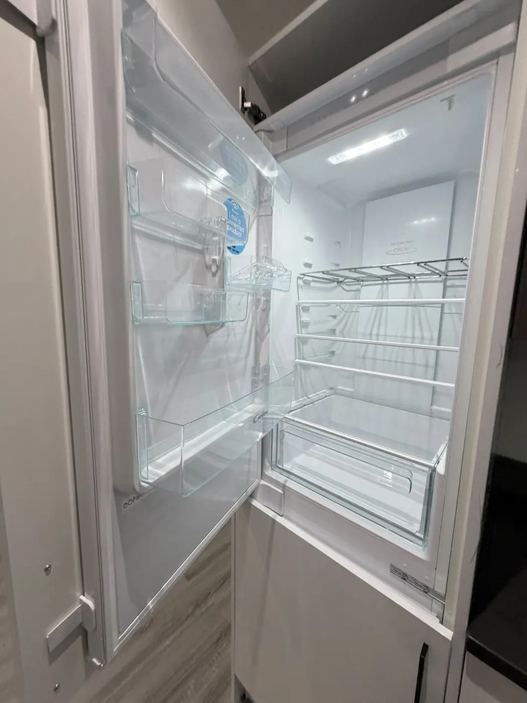 Fridge after cleaning by Golden Eye Cleaning